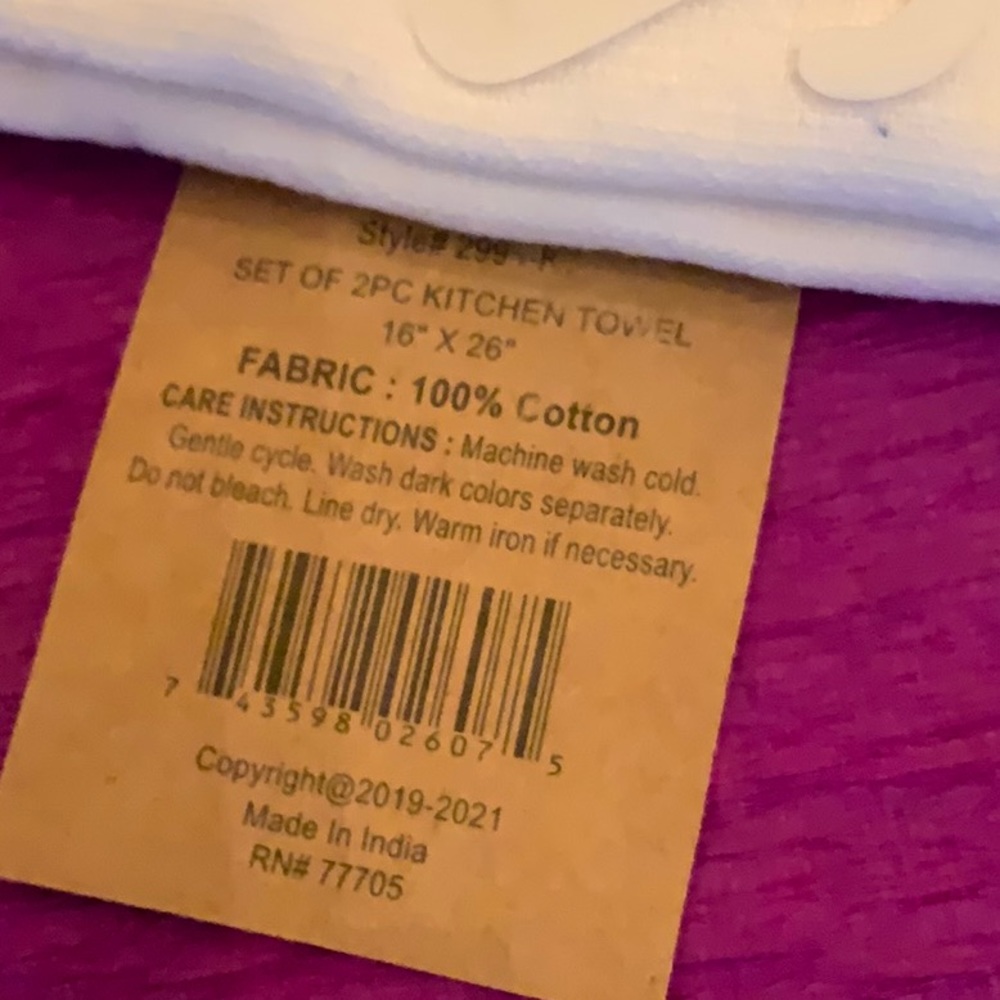 Kitchen towels - Picture 2 of 2